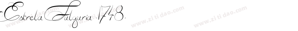 Estrela Fulguria .1748.手机版字体转换